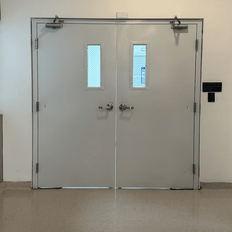 puerta doble cortafuego ai doors